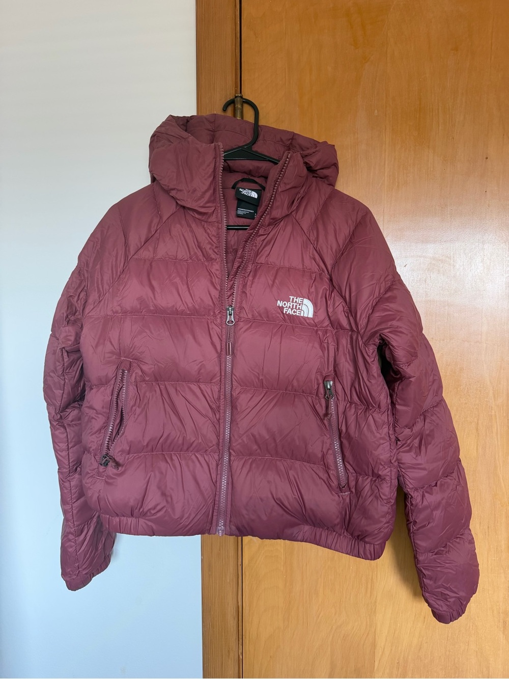 The North Face Women's Dusty Rose Hooded Puffer Jacket